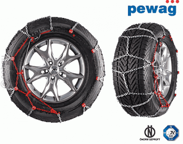 excuus majoor paddestoel Pewag sneeuwkettingen (zelfstellend 4x4 of bestelwagen) RSV 77 | DHE  Automotive